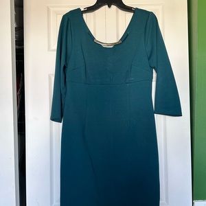 Laundry by design, green dress, worn once size 10